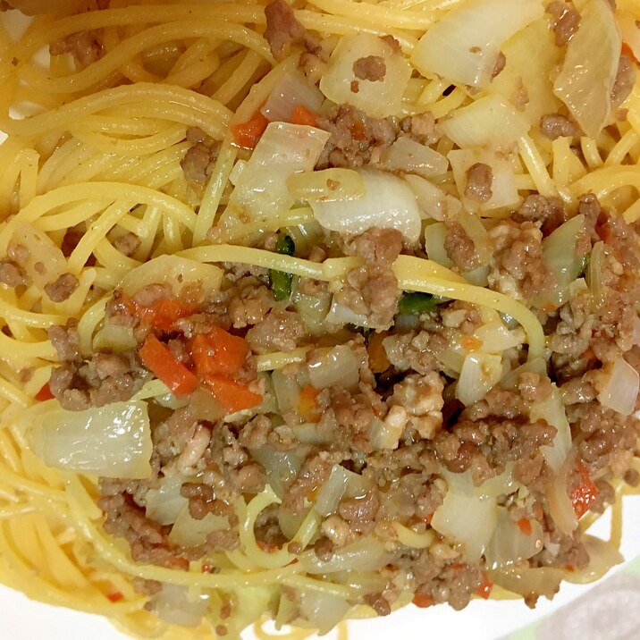 プロが家で作る そぼろパスタ